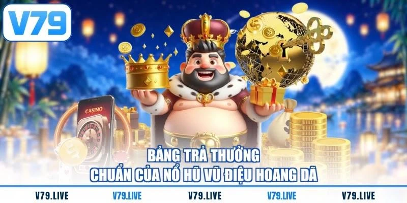 Bảng trả thưởng chuẩn của nổ hũ Vũ Điệu Hoang Dã