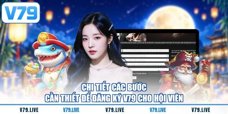 Chi tiết các bước cần thiết để đăng ký V79 cho hội viên