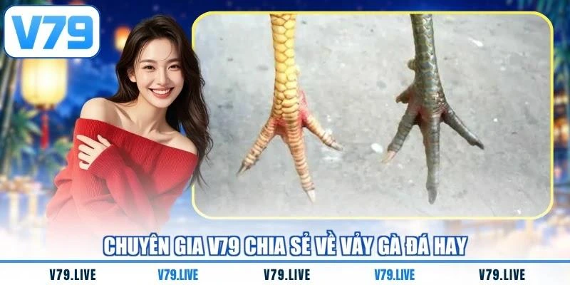 Chuyên gia V79 chia sẻ về vảy gà đá hay