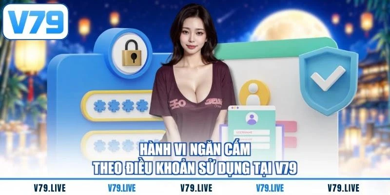 Hành vi ngăn cấm theo điều khoản sử dụng tại V79