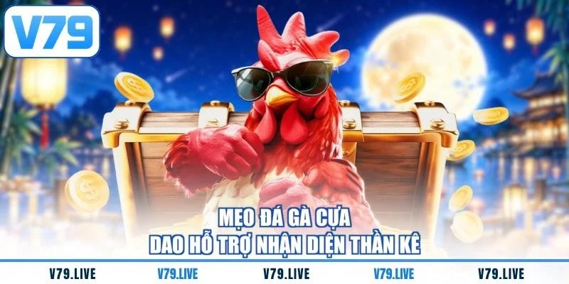 Mẹo đá gà cựa dao hỗ trợ nhận diện thần kê