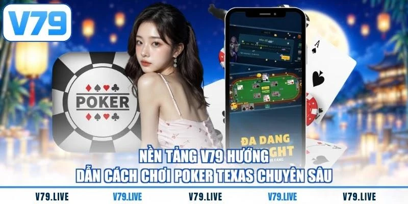 Nền tảng V79 hướng dẫn cách chơi Poker Texas chuyên sâu