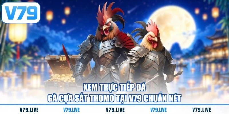 Xem trực tiếp đá gà cựa sắt Thomo tại V79 chuẩn nét